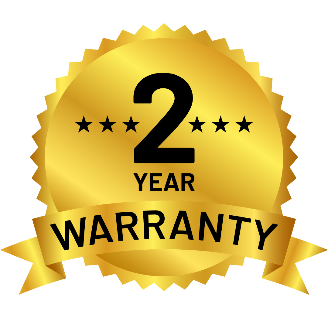2-Year Warranty