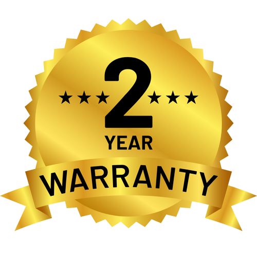 2-Year Warranty