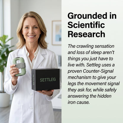 Settleg™ Restless Legs Vibration Wearable Device for Sleep